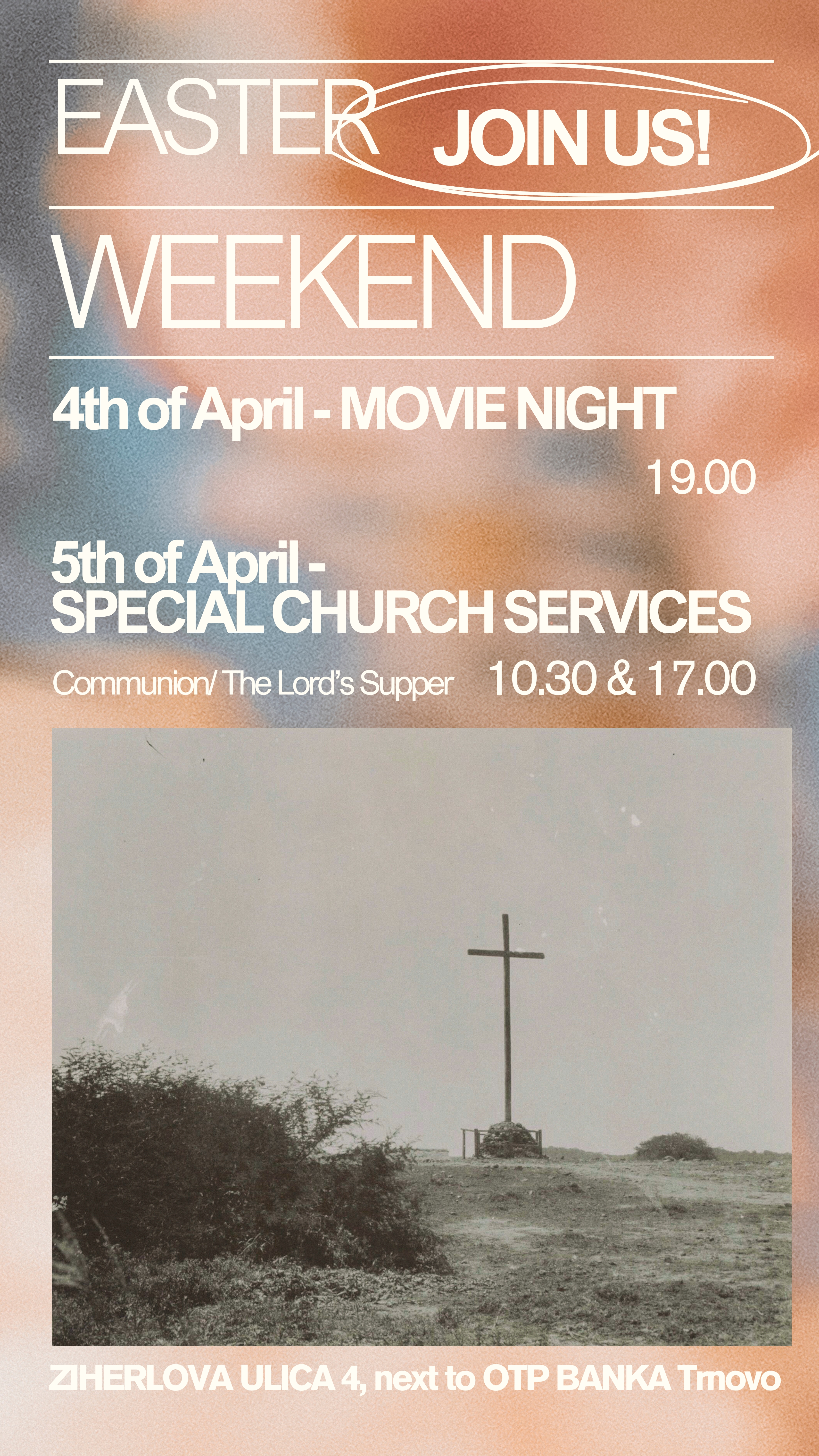 Easter Weekend 2026 – Join Us!